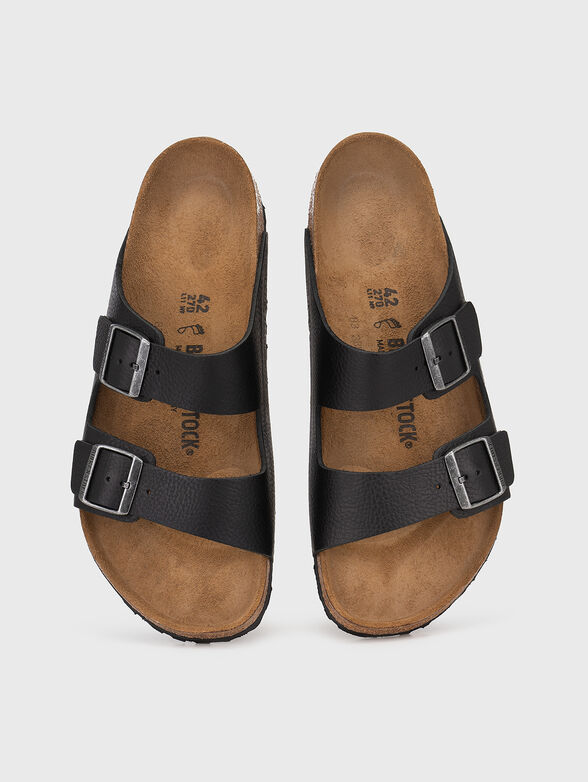 ARIZONA black slippers  - 6