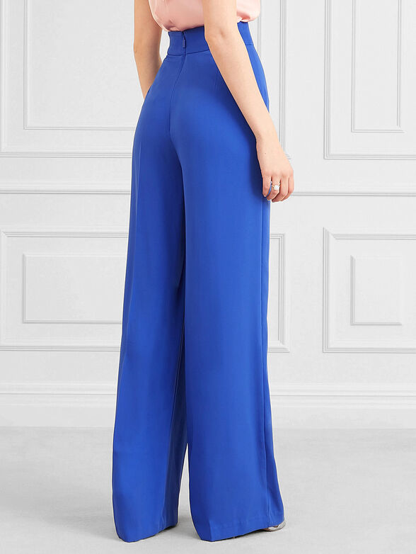MARYLIN  trousers in blue color - 2