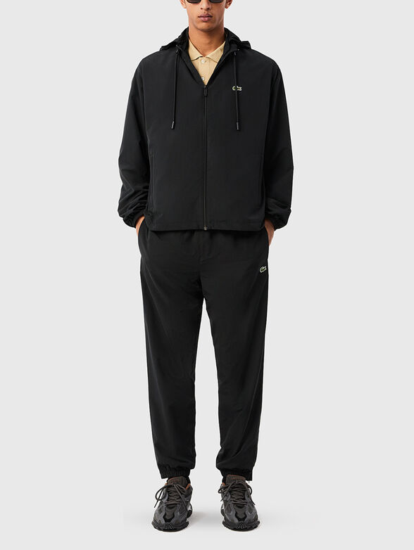 Black jacket with hood - 2