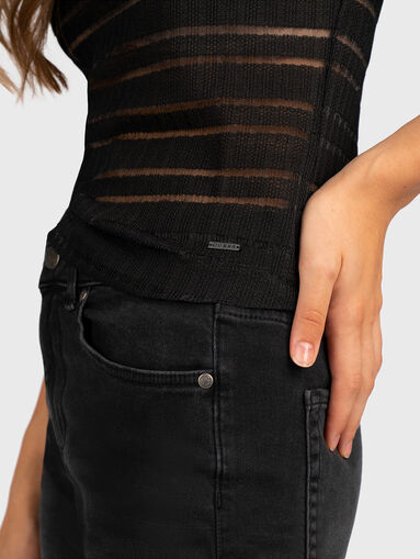 STELLA T-shirt with translucent effect - 4