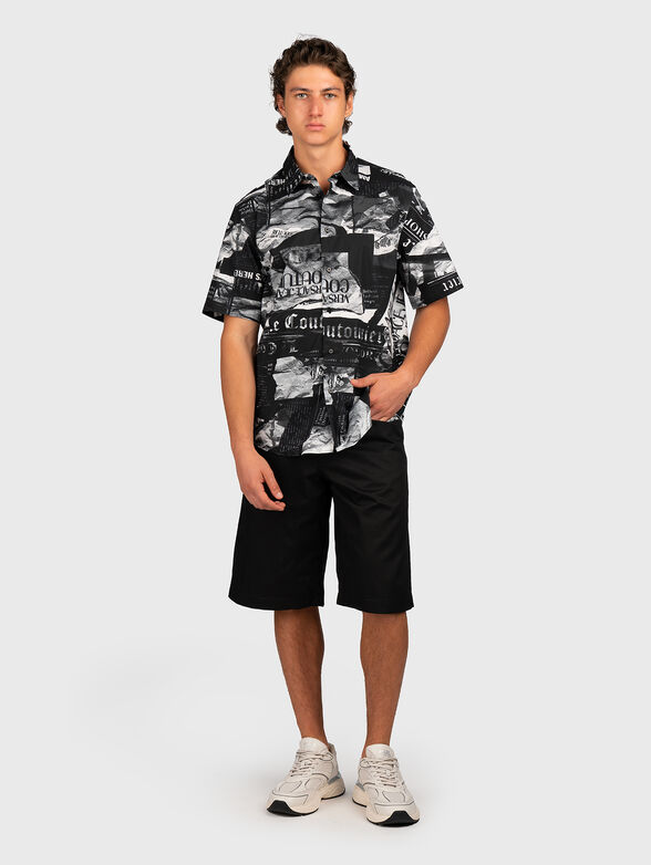 Short sleeve shirt with print - 1