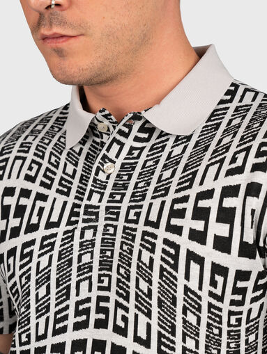 HENKE polo shirt with logo motifs - 5