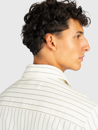 Striped cotton shirt - 3
