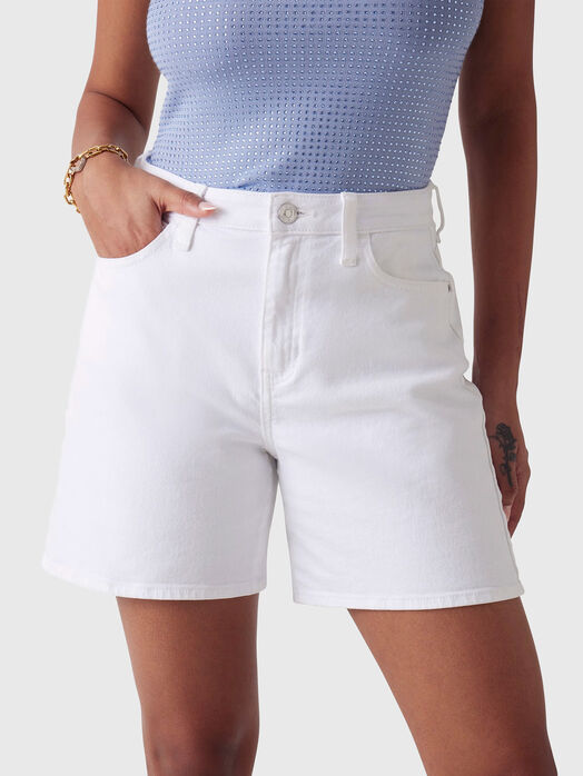 Cotton jeans shorts