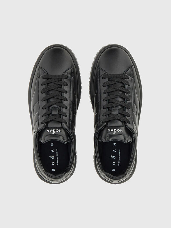 Black sport shoes - 5
