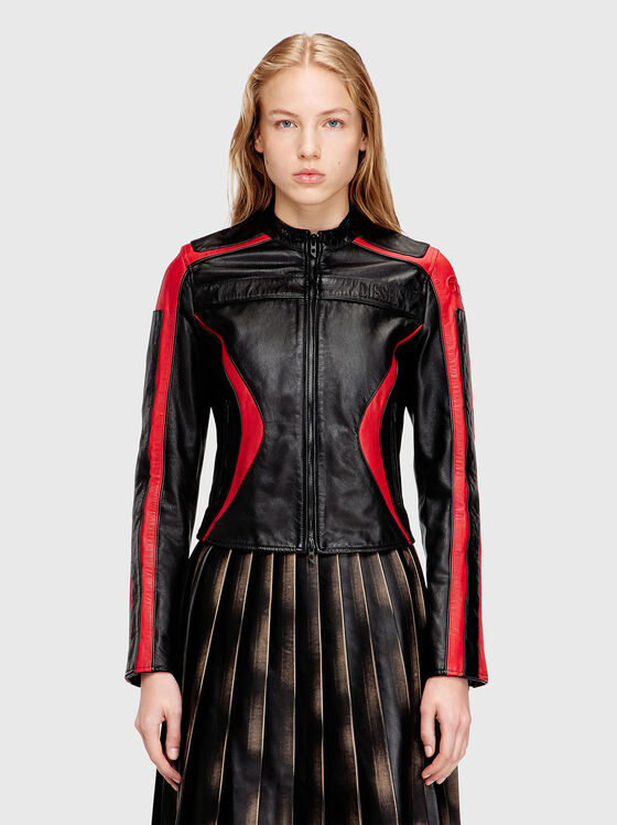 Кожено байкър яке L-OVABLE - 1