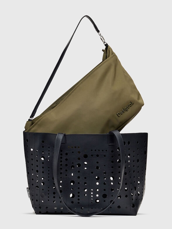 Large black bag with perforations - 5