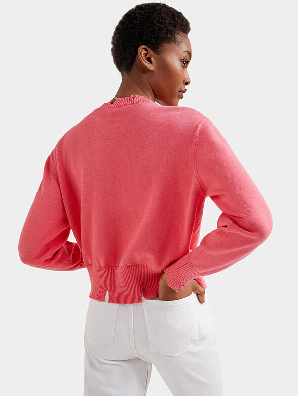 EVARISTA sweater with art details - 4