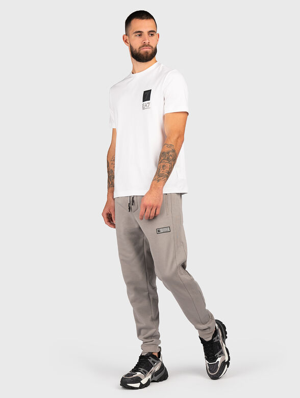 White cotton T-shirt  - 2