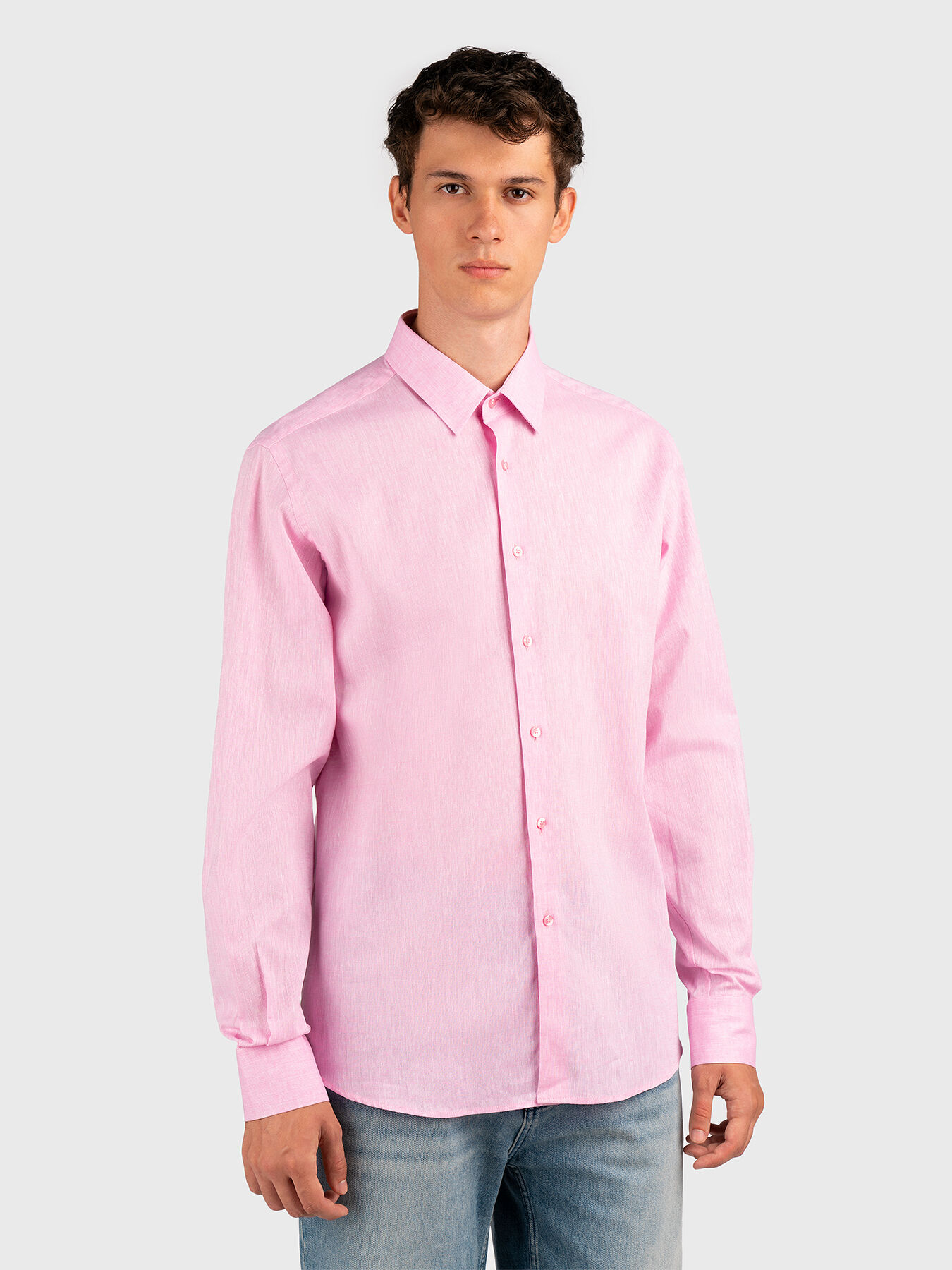 Pink brand dress shirt clearance