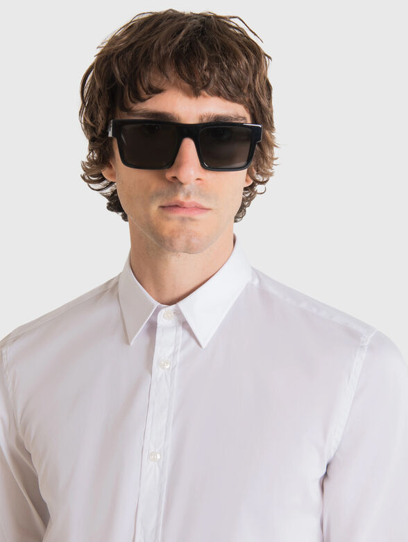 MILANO black slim shirt - 3