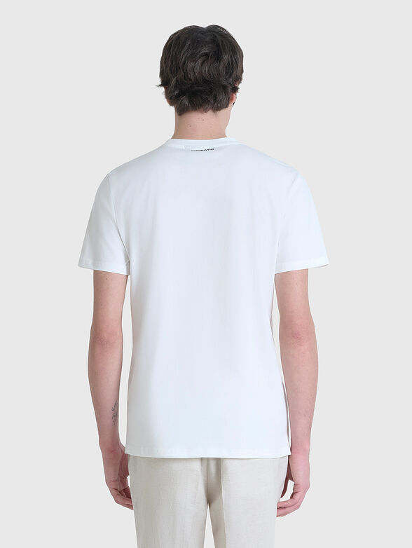 Black T-shirt with print  - 2