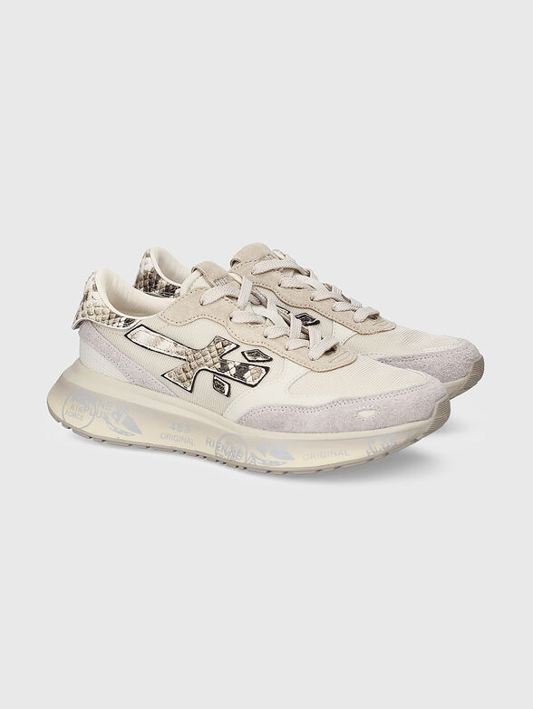 LAURYN animal print sneakers - 2