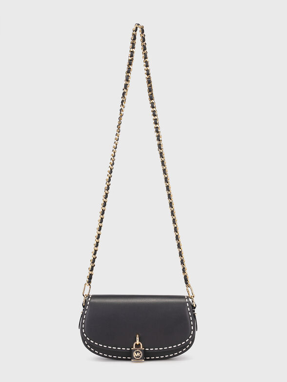 Small hand-stitched leather crossbody bag - 2
