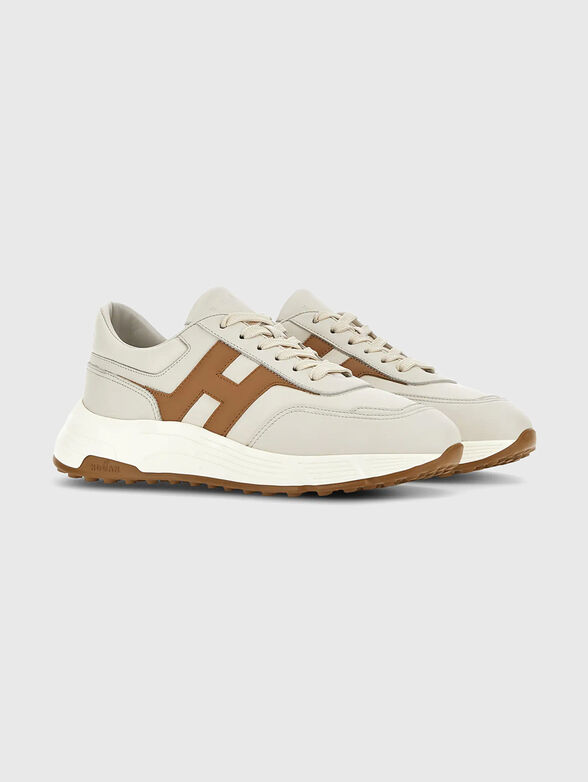 Genuine leather sneakers - 2