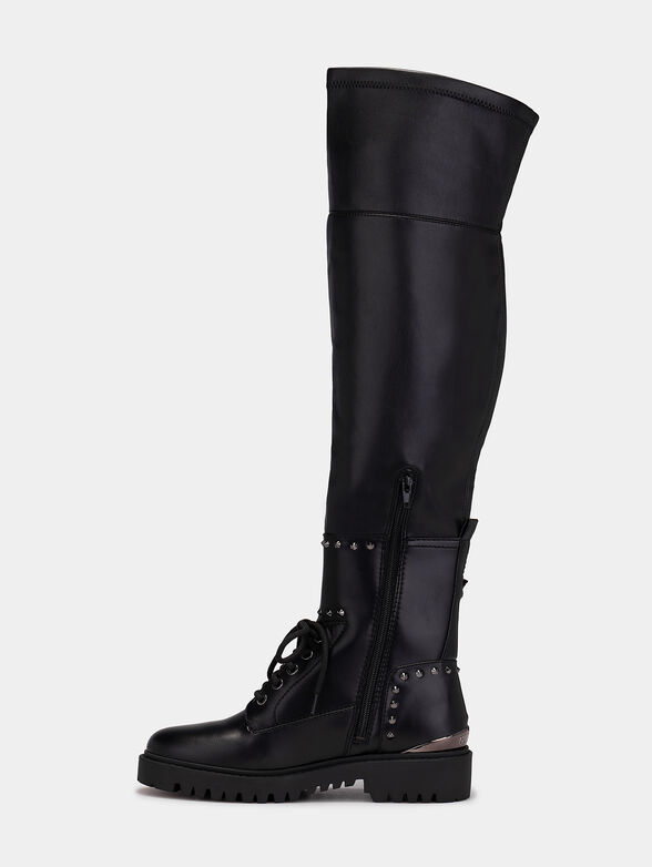 OMET boots with metal details - 4
