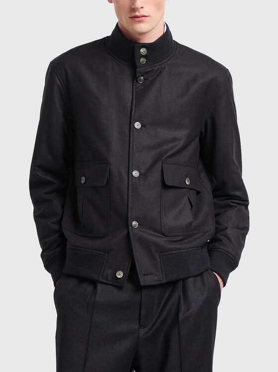 Преходно яке от вълна с копчета - 1