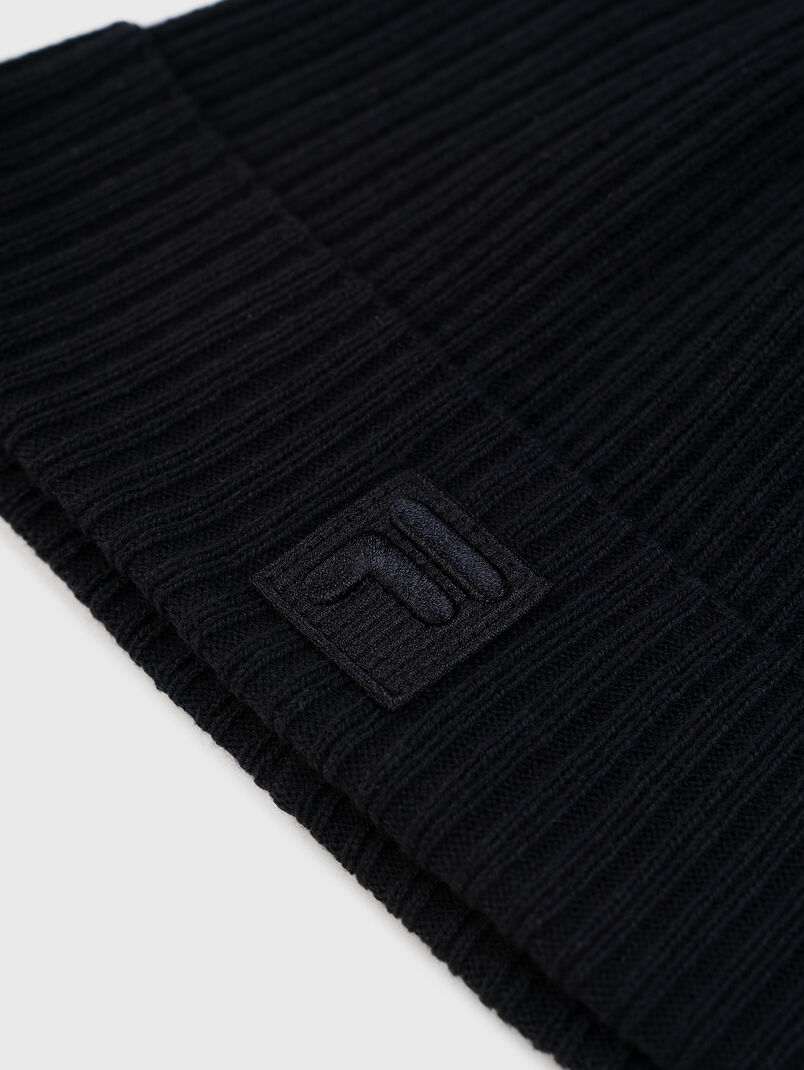 BONAB black hat with logo motif - 3