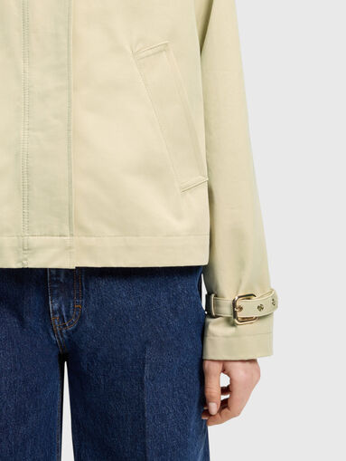 Cotton trench coat - 5