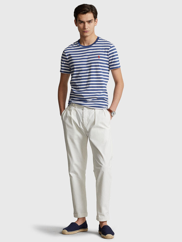 Striped cotton T-shirt - 2