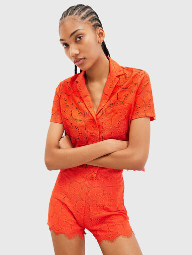 PRESTON shorts with lace - 4