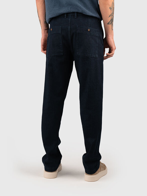 Linen blend jeans - 2