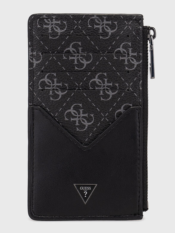 VEZZOLA cardholder with logo print - 1