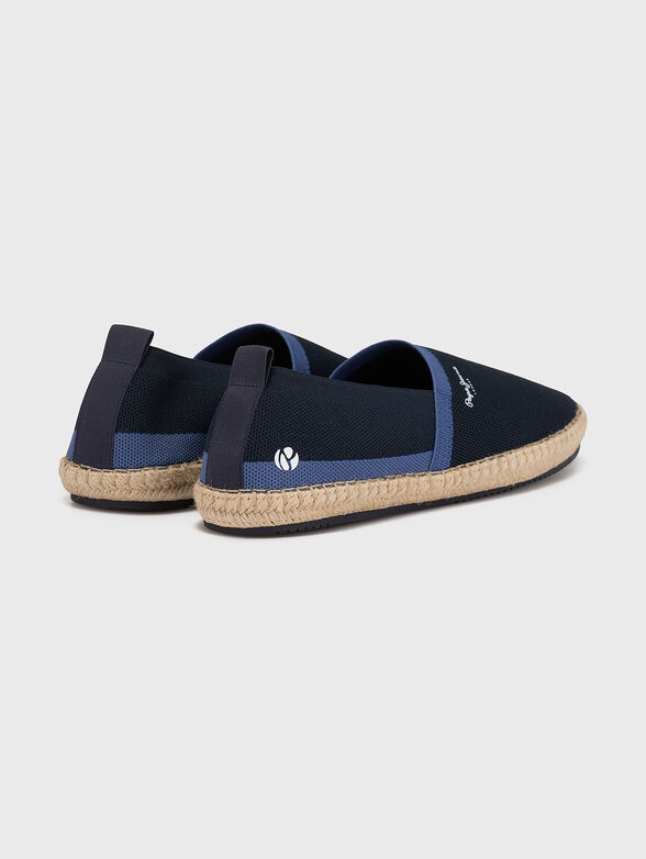 TOURIST CAMP blue espadrilles - 3