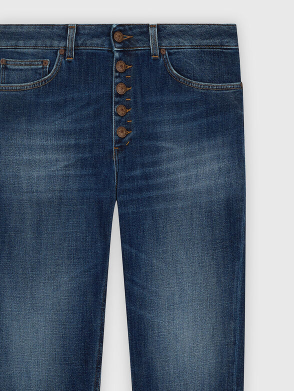 Slim high waisted jeans - 2