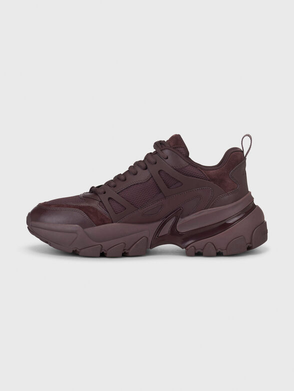 NICK sneakers in bordeaux color  - 4