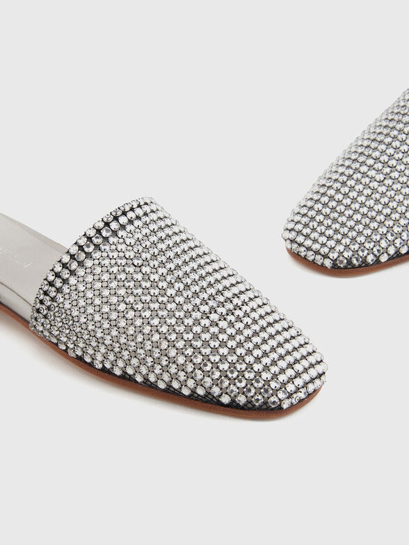 Slippers with rhinestones - 4