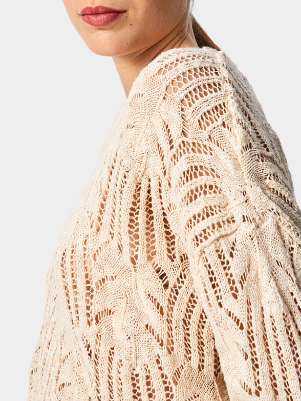 PRIM beige sweater - 4