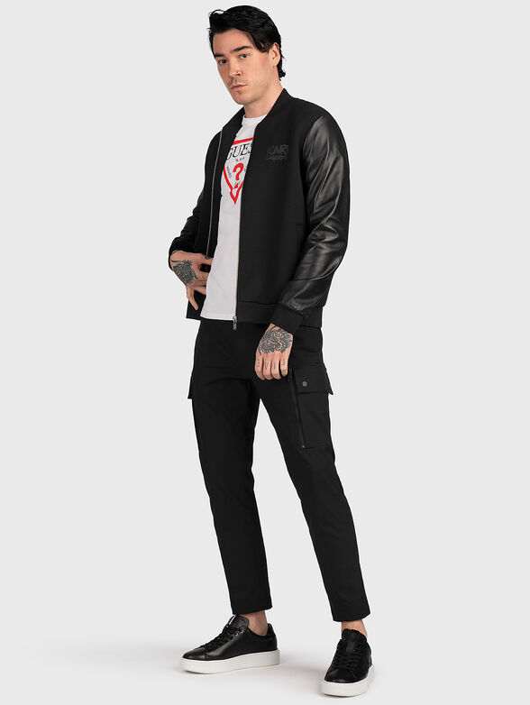 Cotton T-shirt with logo print - 2