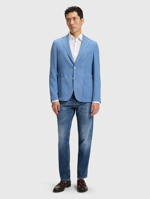 Straight jeans with washed effect - 4