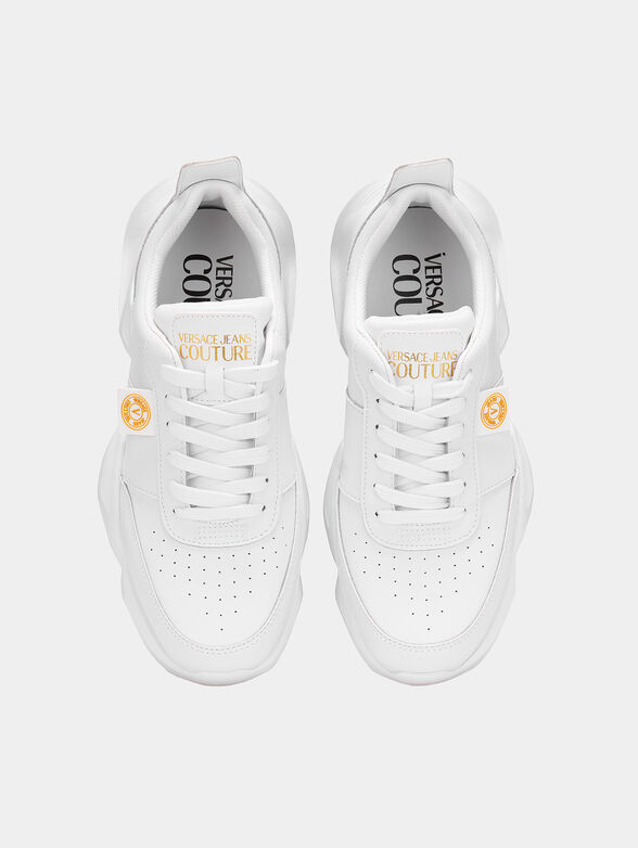 FONDO GRAVITY sneakers with gold logo accents - 6