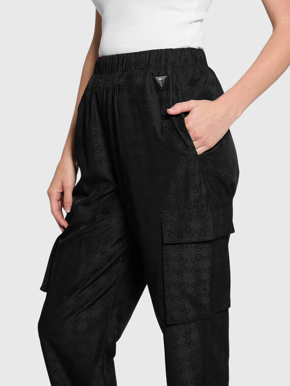 Cargo pants with 4G monogram logo - 3