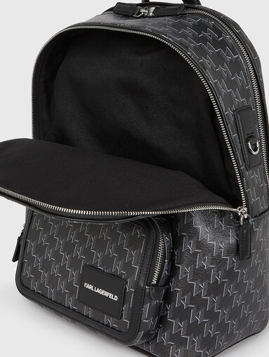 Backpack with logo print - 5