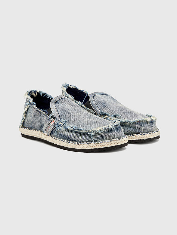 D-LUKAS denim loafers - 1