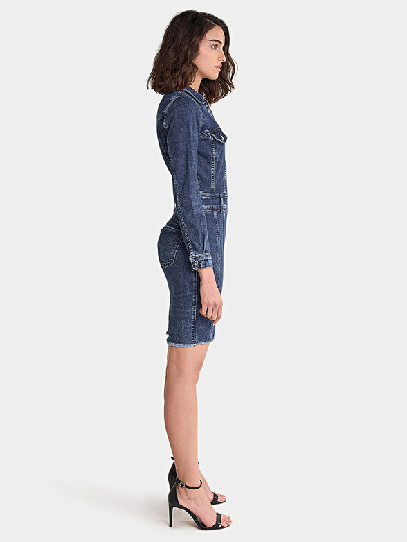 WONDER PUSH UP Denim dress - 2
