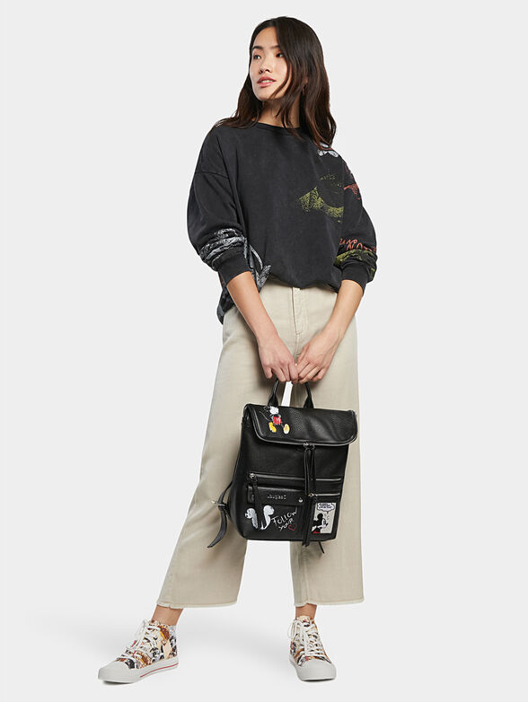 MINNIE Sweatshirt with a print - 4