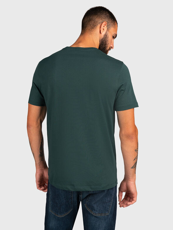 T-shirt in dark blue color - 2