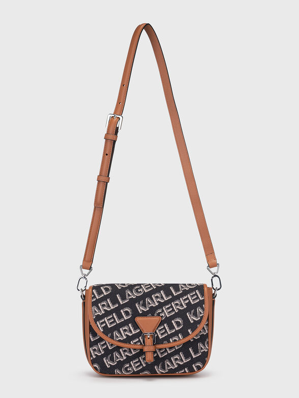 K/ESSENTIAL crosssbody bag with monogram logo print - 2