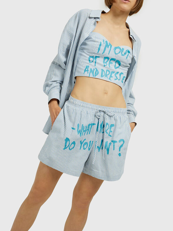 OUT OF BED shorts with print - 1