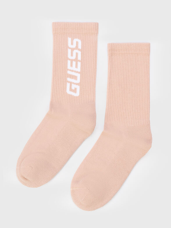 ERIN socks with contrast logo - 1