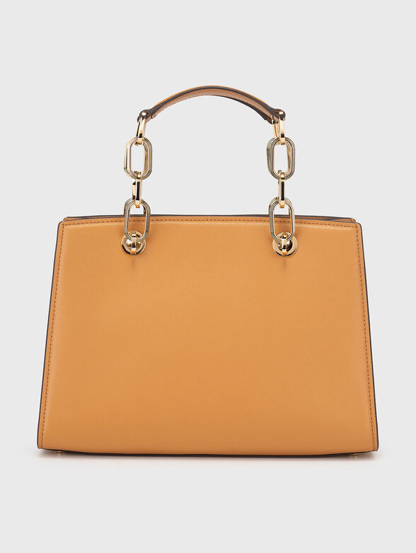 Beige leather bag - 3