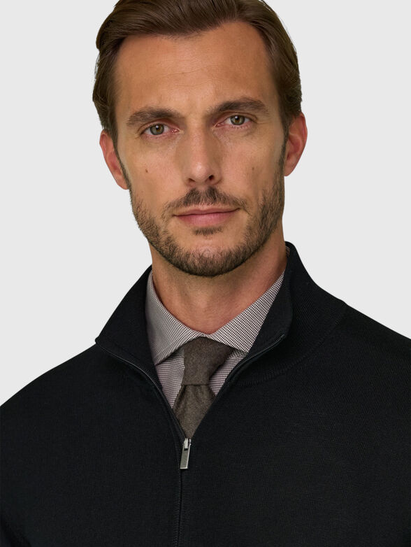 Wool cardigan - 4