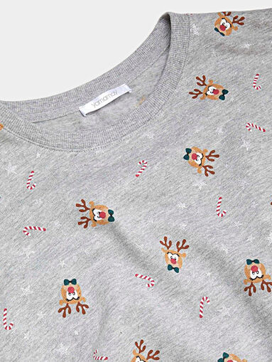 Long pajamas Oh Deer - 5