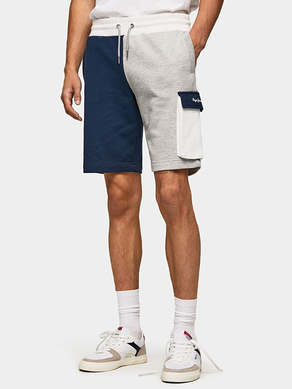 ABEL shorts with contrasting elements - 1