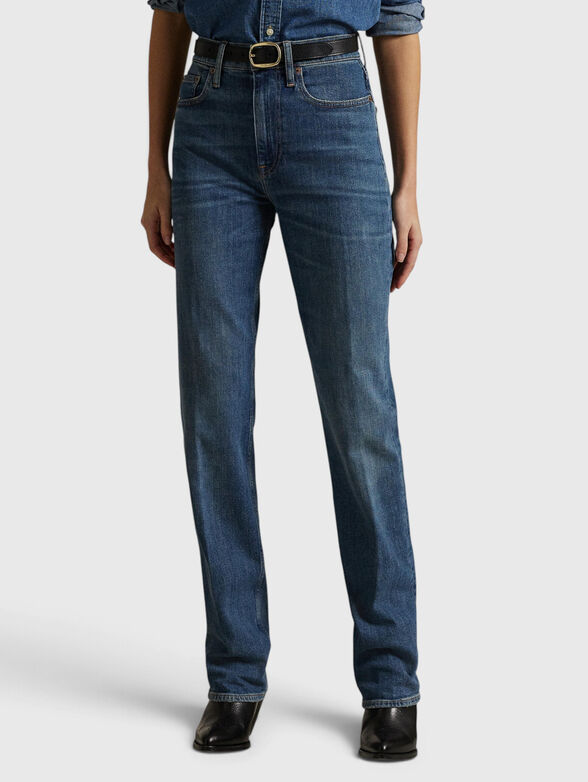 Straight leg jeans - 1