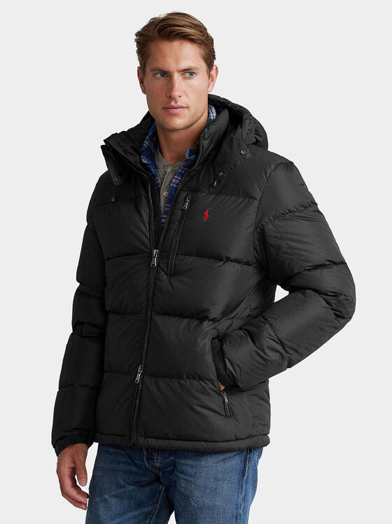 Подплатено яке със сваляща се качулка - 1